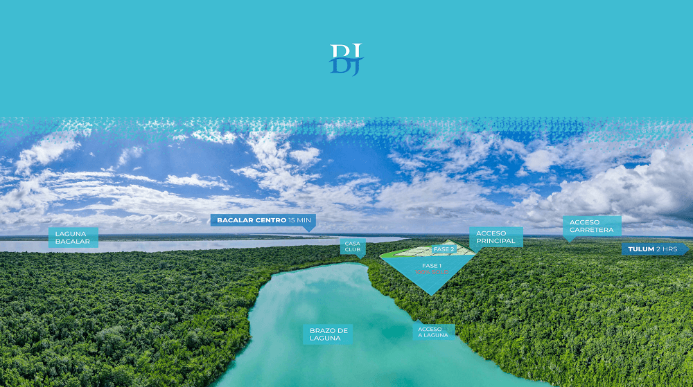 Lotes de inversión en Bacalar — Fase 2